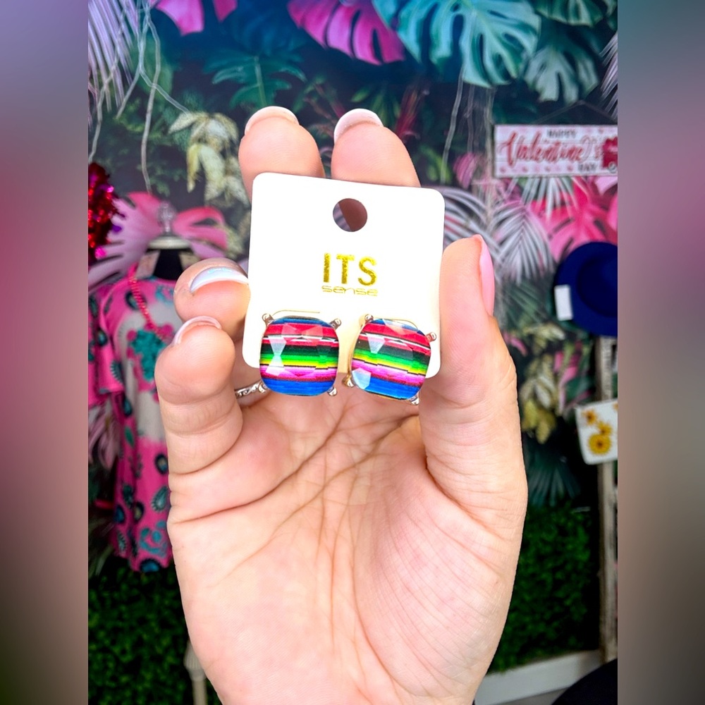 Serape studs